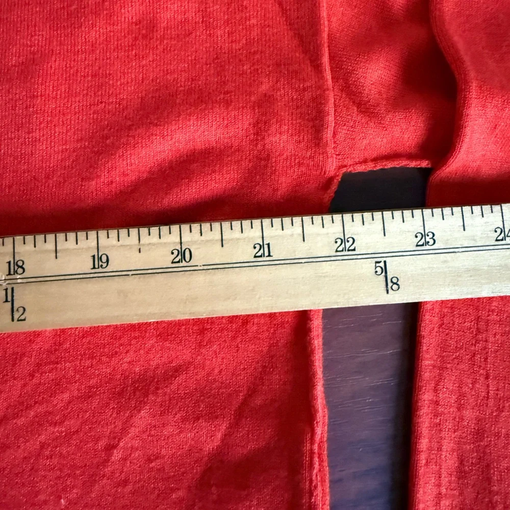 ASOS Vibrant‎ Red Crew Neck Cropped Sweater
